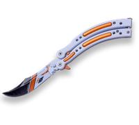 JKR COUNTER STRIKE GO COUTEAU PAPILLON LAME 10cm. JKR0613
