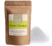 JKR Spices® 900g Acide Citrique en Poudre Qualité Alimentaire E330 | Acide Citrique comme Acidifiant et Conservateur pour la Cuisine et la Pâtisserie | Utilisé comme Détartrant