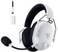 JKUM-Blackshark V3-Casque Sans Fil Pour L`Esport-Haut-Parleurs En Titane De 50Mm-Micro Hyperclear Amovible-Thx Spatial Audio-Wireless 2,4Ghz & Bluetooth-Profils Fps-Pc/Mac Blanc