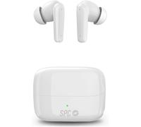 JKUM-Ether 2 Pro ¿ Écouteurs Sans Fil Blancs Avec Annulation Active Du Bruit,6 Heures D'Autonomie + 20 Heures En Étui De Charge,Mode Gaming,Ipx4,Commande Tactile Et Légèreté