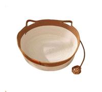 jkuyfar Panier à Chat en Corde tressée avec Toy Tail Panier à Chat en Corde tressée Fait Main pour Chiots d'intérieur Grand (Brown*1)