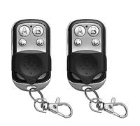 JKZTJOF Lot de 2 télécommandes universelles pour ouvre-porte de garage 433,92 MHz 4 canaux pour LiftMaster Chamberlain Craftsman la plupart des fabricants de gadgets, voiture, maison et garage