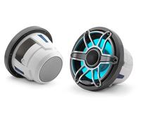 Jl Audio M6-880x-s-gmti-i M6 Marine Coaxial With Transflective Led Lighting Blanc,Gris 125W