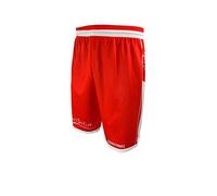 JL Bourg Short Officiel Extérieur 2019-2020 Basketball Mixte Adulte, Rouge, FR : S (Taille Fabricant : S)