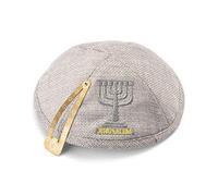 JL Kippha s Homme, CANDLEHOLDER, Gris Clair, M