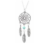 JL Sautoir collier attrape rêve métal chaine 1 perle - JLSWM824AA4193