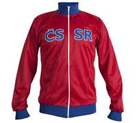 JL Sport Era-Tchécoslovaquie Communiste 1968 Retro Vintage Football Veste Survêtement National - Replica - M