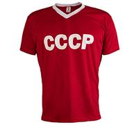 JL Sport Union Soviétique CCCP URSS 1970 Rétro T-Chemise De Football Clasic Vintage Hommes - XL