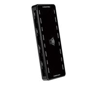 JL8 ARGB PWM Fan HUB,Supports 8 Groups of Fan,8-Port 4-Pin PC Fan Controller,5V-3Pin ARGB Fan Hub,Magnetic Suction Backboard