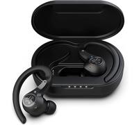 JLab Epic Air Sport Écouteurs Sans fil Crochets auriculaires, Ecouteurs Sports Bluetooth Noir