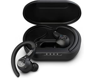 JLab Epic Air Sport ANC Ecouteurs Bluetooth Sans Fil True Wireless, Casque Sport avec Boîtier de Charge USB, Casque Réduction de Bruit Active ANC, Indice d’Étanchéité IP66, Son Personnalisé EQ3, Noir