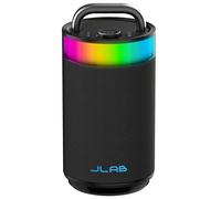 JLab Epic Party Enceinte Bluetooth Portable 100W avec +16H d'Autonomie - Haut-Parleur sans Fil avec Lumières RGB, Son à 360 Degrés, IP56, ContrôLe App, Égaliseur Personnalisé, Noir