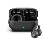 JLab Flex Casque à Oreille Ouverte - Écouteurs à Oreille Ouverte, Design à Clipser, 21H d'Autonomie, Écouteurs Ouverts avec Bluetooth Multipoint, Micro, Personnalisation avec Application, Noir