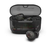 JLab Go Air Pop+ Écouteurs Bluetooth sans Fil - 35h, Clair | Écouteurs Intra-Auriculaires avec Micro, Boîtier de Charge, Oreillette, Son Personnalisé EQ3, App