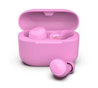 JLab Go Air Pop+ Écouteurs Bluetooth sans Fil - 35h, Rose | Écouteurs Intra-Auriculaires avec Micro, Boîtier de Charge, Oreillette, Son Personnalisé EQ3, App