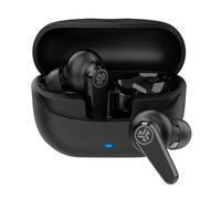 JLab Go Pods ANC - Écouteurs sans Fil Bluetooth avec réduction de Bruit Active Hybride - 26h d’autonomie, résistant à la Transpiration IP65, Son Personnalisable Via appli, appels clairs, Noir