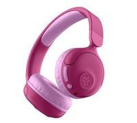JLab JBuddies Pop Casque Audio Bluetooth Enfant sans Fil Pliable - Autonomie 48H+ & Mode Filaire, Volume Limité 85/95dB, pour Garçons & Filles, Mode Partage sans Fil, Rose