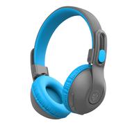 JLab JBuddies Studio 2 Casque Avec fil &sans fil Arceau Appels/Musique USB Type-C Bluetooth Bleu, Gris