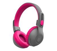 JLab JBuddies Studio 2 Casque sans Fil pour Enfants - Bluetooth, Volume limité, Micro intégré, 65h+ d'autonomie, Isolation phonique, Mode Partage/Filaire, Rose