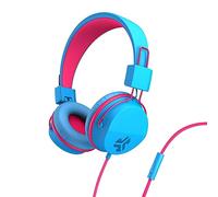 JLab JBuddies Studio Casque supra-auriculaire pour enfants - Écouteurs Bluetooth, volume limité, autonomie de 24 heures, isolation phonique - Casque pour enfants pour garçons et filles