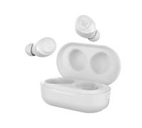 JLab JBuds Air Écouteurs Bluetooth True Wireless, Oreillettes sans Fil avec Boîtier de Charge USB, Indice de Résistance à la Sueur IP55 et Son Personnalisé EQ3 Blanc
