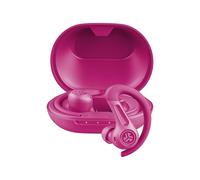 JLab JBuds Sport ANC 4 Écouteurs de Sport Intra-Auriculaires, Bluetooth, 60h+ Autonomie, Réduction de Bruit, Wireless, Boîtier de Charge USB-C, IP66 Résistant à la Transpiration, Multipoint, Rose