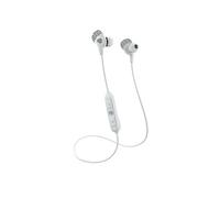 JLab JBuds Pro Écouteur Bluetooth avec Diaphragme en Titane 10 mm et Isolation Acoustique, Embouts en Gel et Ailettes - Ecouteurs sans Fil, Blanc