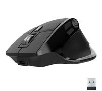 JLab Souris sans Fil Bluetooth Rechargeable Epic, Souris Ergonomique sans Fil Silencieuse, Connexion Bluetooth/Récepteur USB Multi Appareils, Souris pour PC Portable/Ordinateur/Tablette/Mac/Windows