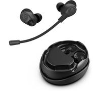JLab Audio Écouteurs sans fil Work Buds – Micro amovible, +55 h autonomie, connexion multipoint