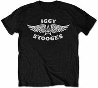 JlACAI Iggy & The Stooges - T- Shirt - Wings - Cotton T-Shirt Black L