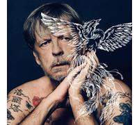 JLANEZI Bricolage 5D Diamant Peinture France Rock Chanteur Renaud Point De Croix Strass Rond Perçage Diamant Broderie,G7,30x40cm