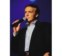 JLANEZI Plein Rond 5D Bricolage Diamant Peinture Point De Croix Chanteur Michel Sardou Diy Diamant Broderie décor à la Maison Cadeau,A71,60x80cm