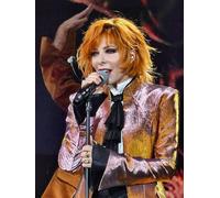 JLANEZS 5d diamant peinture point de croix star Mylène Farmer kit de mosaïque diamant broderie passe-temps et artisanat travaux de coutur,N,30x40cm