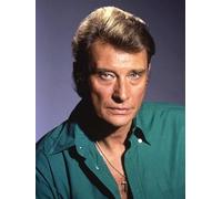 JLANEZS Johnny Hallyday 5D Plein Diamant Peinture DIY Diamant Broderie Image Décoration de La Maison,R75,30x40cm