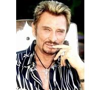 JLANEZS Johnny Hallyday 5D Plein Diamant Peinture DIY Diamant Broderie Image Décoration de La Maison,AL,80x105cm