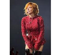 JLANEZS Mylène Farmer 5D Diamant Peinture Diy Plein Diamant Broderie Photo Décoration De La Maison,G,80x105cm