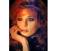JLANEZS Plein Rond Diamant Broderie Mylene Farmer 5D Diy Diamant Peinture Point De Croix Kits De Mosaïque Kits,M,30x40cm