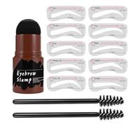 jlceh Pochoirs à sourcils Kit de teinture pour sourcils parfaits | Modèle à sourcils 10 pièces Pochoir à sourcils | Pochoirs à sourcils, tampon à sourcils pour femmes, filles, débutants, occasions