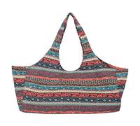 JLDUP Sac de tapis de yoga à fermeture éclair, grande capacité pour femmes et hommes, sac de yoga portable en toile tout-en-un avec poches