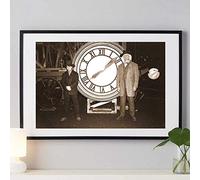 JLFDHR Tableau Toile Decoration 60x90cm sans Cadre Retour vers Le Futur Affiche Classique Film Alternative Film rétro Photo Vintage Style Mur Art Peinture décor à la Maison