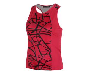 JLindeberg Miria Printed Débardeur Tank Top Femmes-Rouge,Noir S