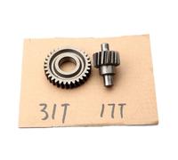 JLJLJ Pignon de transmission finale for scooter 31T/15T 17T 34T/13T 14T for Y//a//m//a//h//a A//x//i//s 50 B//r//e//e//z//e J//o//g R Neo's Why YE M//i//n//a//r//e/l//l//i 50cc 3KJ AC 2T(31T-17T)