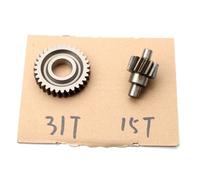 JLJLJ Pignon de transmission finale for scooter 31T/15T 17T 34T/13T 14T for Y//a//m//a//h//a A//x//i//s 50 B//r//e//e//z//e J//o//g R Neo's Why YE M//i//n//a//r//e/l//l//i 50cc 3KJ AC 2T(31T-15T)