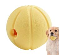 Jlkegfdf Balle distributrice de friandises pour chiens, jouets à mâcher agressifs pour chien, balles couinantes, jouets à mâcher pour chiens agressifs, balles à mâcher pour chiens