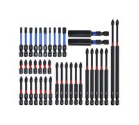 Jlkegfdf Forets magnétiques pour vis, ensemble d' de tournevis, de perçage antidérapants de précision ergonomiques pour l'électronique industrielle, les cloisons sèches, les appareils