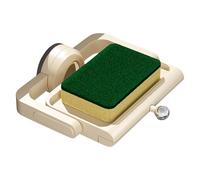 Jlkegfdf Porte-savon à ventouse pour douche | Support mural | Support mural | Comptoir rotatif en éponge étagère drainant l'espace réglable pour salle de bain
