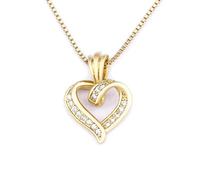JLKJNCXZC Fashion Creative Spiral Design Heart Pendant Necklace For Women Lovers Clavicle Chain Chocker Female Cute