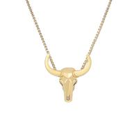 JLKJNCXZC Fashion Design Deer Head Pendant Necklace Modern Simple Creative Christmas New Year Gift For Women Men Lucky Party Gift