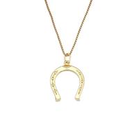 JLKJNCXZC Ins Popular Fashion Classic Horseshoe Pendant Necklace Lucky Cute U Shaped Women Wedding Gift Special