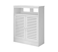 JLLEIZYZ Cache Radiateur, Cache-Radiateurs Chauffage Moderne avec Compartiments Ouverts pour Un Espace de Rangement Accru. Convient aux Salons et aux Couloirs(92x100x25cm/36.2x39x10in)